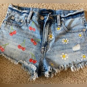 jean shorts